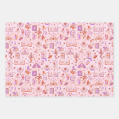 Set aus 3 Überziehpapier Geschenkpapier Set (Vorderseite)