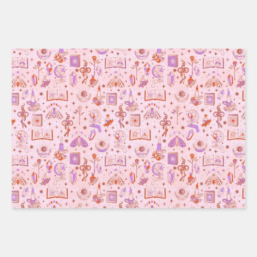 Set aus 3 Überziehpapier Geschenkpapier Set (Vorderseite)