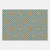 Set aus 3 Überziehpapier Geschenkpapier Set (Vorderseite 3)