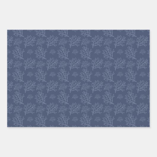 Set aus 3 Überziehpapier Geschenkpapier Set (Vorderseite 2)