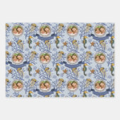 Set aus 3 Überziehpapier Geschenkpapier Set (Vorderseite)