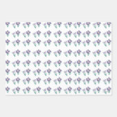 Set aus 3 Überziehpapier Geschenkpapier Set (Vorderseite 2)