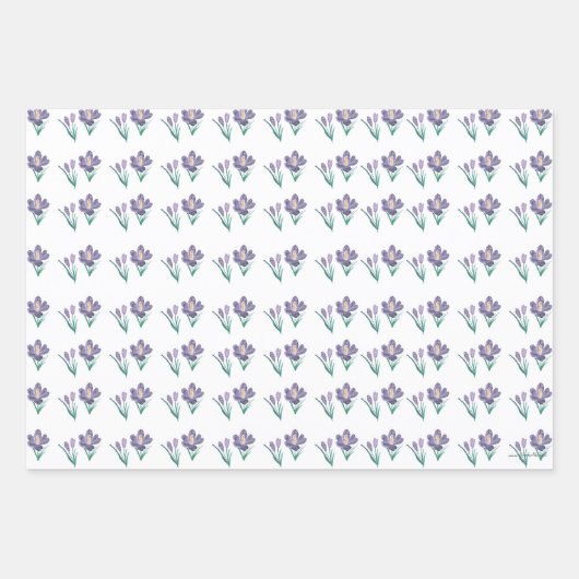 Set aus 3 Überziehpapier Geschenkpapier Set (Vorderseite 2)