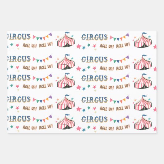 Set aus 3 Überziehpapier Geschenkpapier Set (Vorderseite 3)