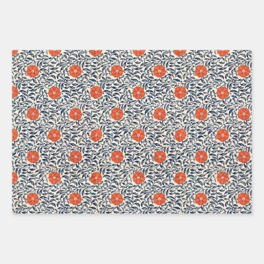 Set aus 3 Überziehpapier Geschenkpapier Set (Vorderseite 3)