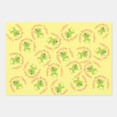 Set aus 3 Überziehpapier Geschenkpapier Set (Vorderseite 2)