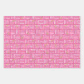 Set aus 3 Überziehpapier Geschenkpapier Set (Vorderseite 3)