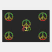 Set aus 3 Überziehpapier Geschenkpapier Set (Vorderseite 2)