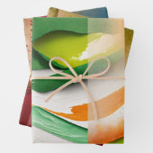 Set aus 3 Überziehpapier Geschenkpapier Set (Beispiel)