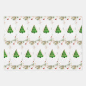 Set aus 3 Überziehpapier Geschenkpapier Set (Vorderseite 3)