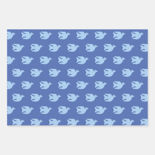 Set aus 3 Überziehpapier Geschenkpapier Set (Vorderseite 2)