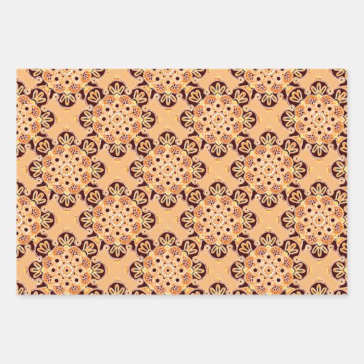 Set aus 3 Überziehpapier Geschenkpapier Set (Vorderseite 3)