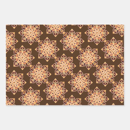 Set aus 3 Überziehpapier Geschenkpapier Set (Vorderseite 2)