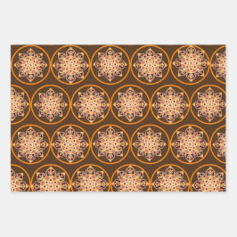 Set aus 3 Überziehpapier Geschenkpapier Set