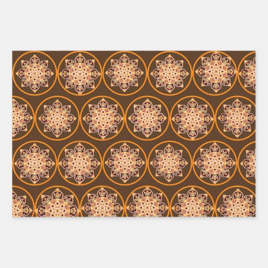 Set aus 3 Überziehpapier Geschenkpapier Set (Vorderseite)