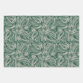 Set aus 3 Überziehpapier Geschenkpapier Set (Vorderseite 3)