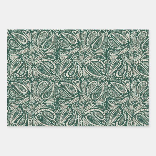 Set aus 3 Überziehpapier Geschenkpapier Set (Vorderseite 3)