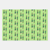 Set aus 3 Überziehpapier Geschenkpapier Set (Vorderseite 2)