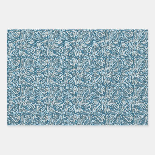 Set aus 3 Überziehpapier Geschenkpapier Set (Vorderseite 3)