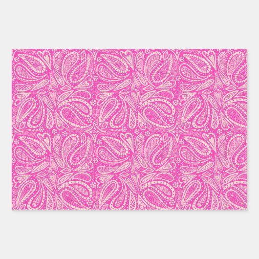 Set aus 3 Überziehpapier Geschenkpapier Set (Vorderseite)