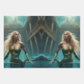 Set aus 3 Überziehpapier Geschenkpapier Set (Vorderseite 3)