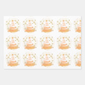 Set aus 3 Überziehpapier Geschenkpapier Set (Vorderseite 3)