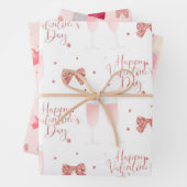 Set aus 3 Überziehpapier Geschenkpapier Set (Beispiel)