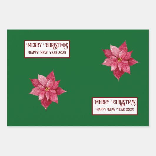 Set aus 3 Überziehpapier Geschenkpapier Set (Vorderseite 2)