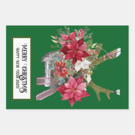 Set aus 3 Überziehpapier Geschenkpapier Set