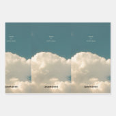 Set aus 3 Überziehpapier Geschenkpapier Set (Vorderseite 3)