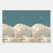 Set aus 3 Überziehpapier Geschenkpapier Set (Vorderseite)