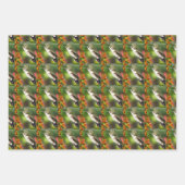 Set aus 3 Überziehpapier Geschenkpapier Set (Vorderseite 3)