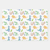 Set aus 3 Überziehpapier Geschenkpapier Set (Vorderseite 2)