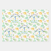 Set aus 3 Überziehpapier Geschenkpapier Set (Vorderseite)