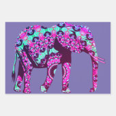 Set aus 3 Überziehpapier Geschenkpapier Set (Vorderseite 2)