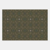 Set aus 3 Überziehpapier Geschenkpapier Set (Vorderseite 2)