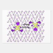 Set aus 3 Überziehpapier Geschenkpapier Set (Vorderseite 2)