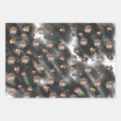 Set aus 3 Überziehpapier Geschenkpapier Set (Vorderseite)