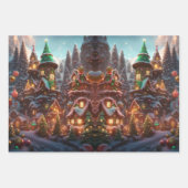 Set aus 3 Überziehpapier Geschenkpapier Set (Vorderseite 2)