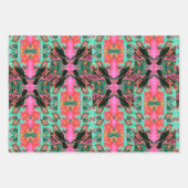 Set aus 3 Überziehpapier Geschenkpapier Set (Vorderseite 2)