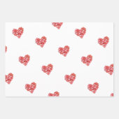 Set aus 3 Überziehpapier Geschenkpapier Set (Vorderseite 2)