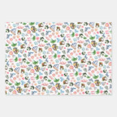 Set aus 3 Überziehpapier Geschenkpapier Set (Vorderseite 3)