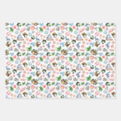 Set aus 3 Überziehpapier Geschenkpapier Set (Vorderseite)