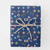 Set aus 3 Überziehpapier Geschenkpapier Set (Beispiel)