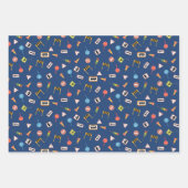 Set aus 3 Überziehpapier Geschenkpapier Set (Vorderseite)