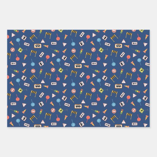 Set aus 3 Überziehpapier Geschenkpapier Set (Vorderseite)