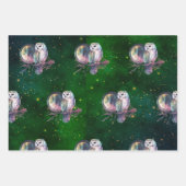 Set aus 3 Überziehpapier Geschenkpapier Set (Vorderseite 3)