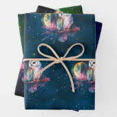 Set aus 3 Überziehpapier Geschenkpapier Set (Beispiel)