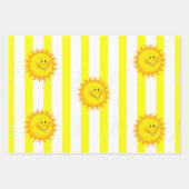 Set aus 3 Überziehpapier Geschenkpapier Set (Vorderseite 2)