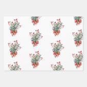 Set aus 3 Überziehpapier Geschenkpapier Set (Vorderseite 2)